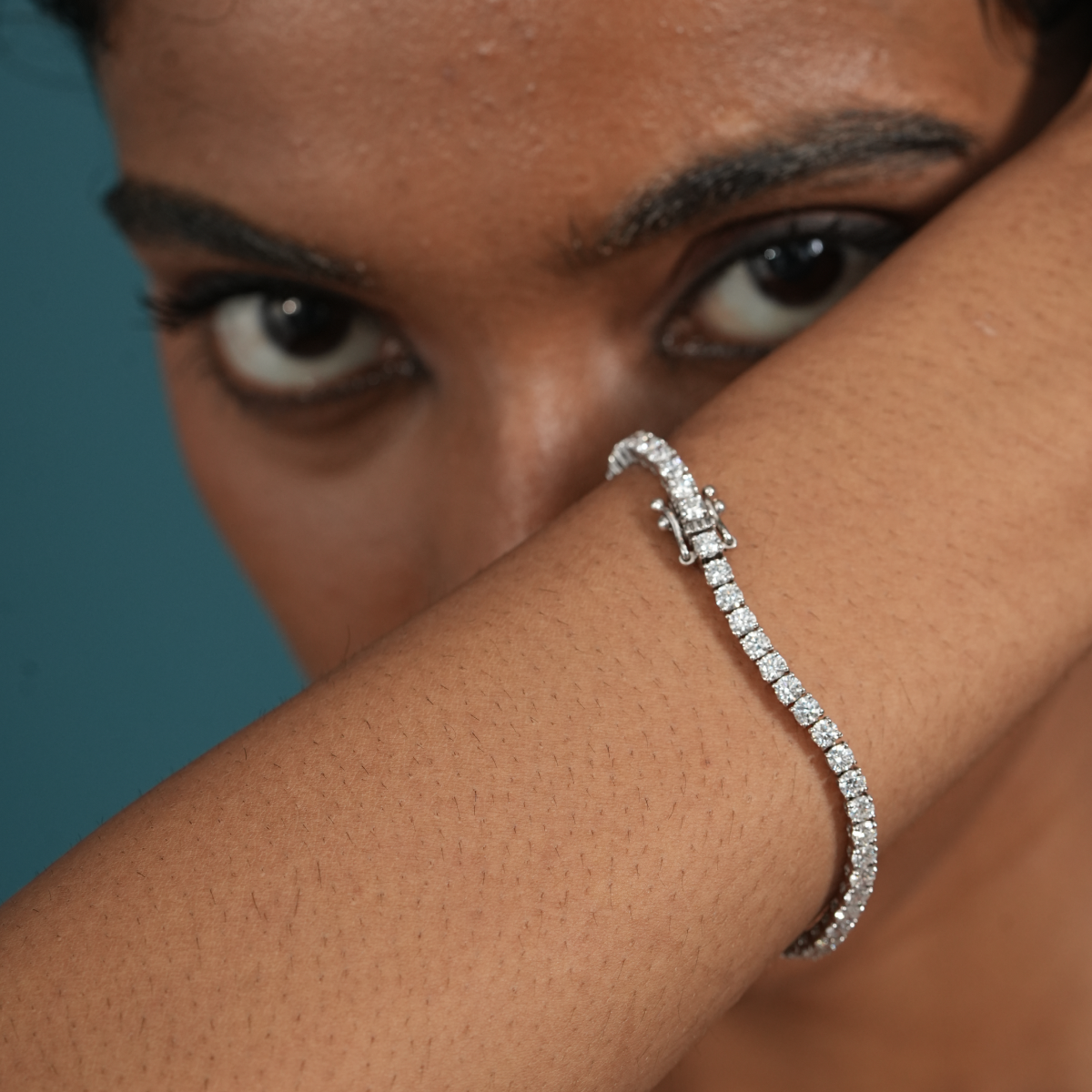 Stacking Diamond Tennis Bracelet
